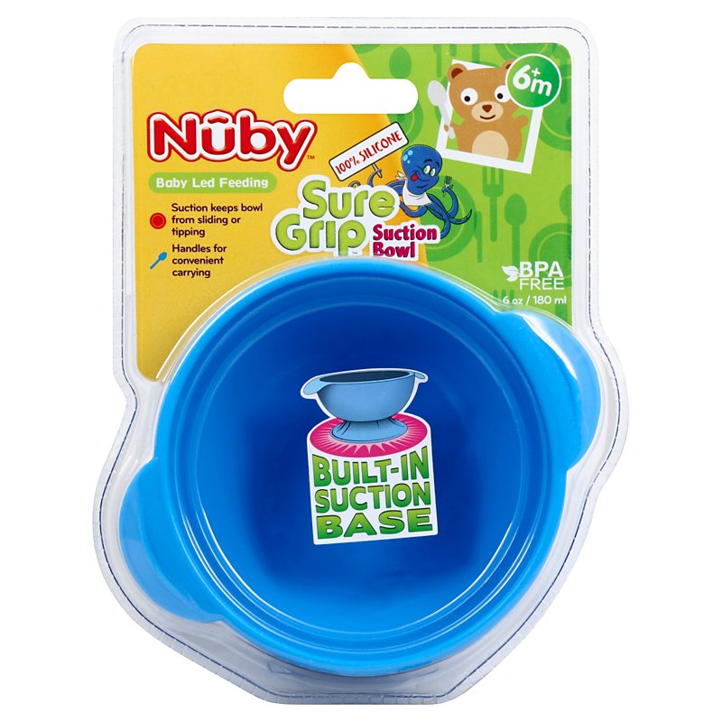 Af en toe Filosofisch Scheiden Nuby Sure Grip Suction Bowl - Shop Feeding at H-E-B