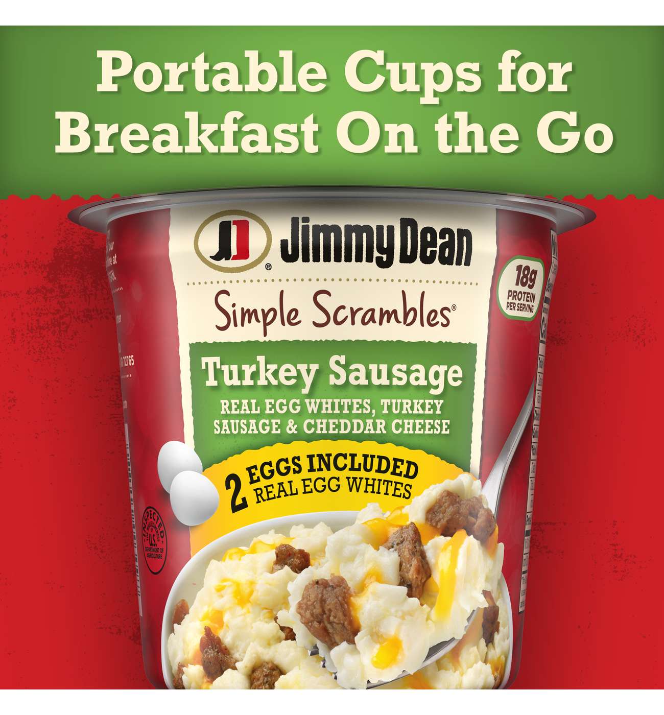 Jimmy Dean Simple Scrambles Turkey Sausage - Shop Entrees & sides