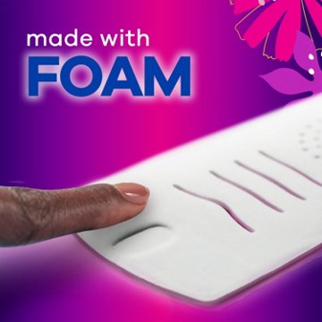 Always Radiant FlexFoam Pads with Wings - Size 5, 18 ct