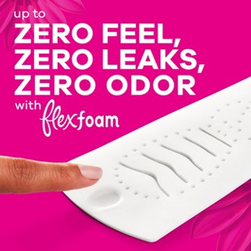 Always Radiant FlexFoam Pads with Wings - Size 3