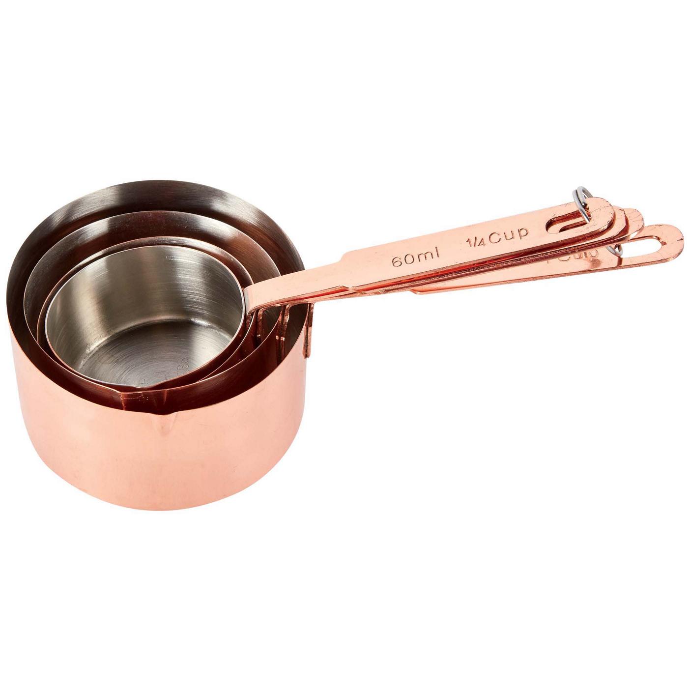 chefstyle  Copper Measuring Cups; image 2 of 2