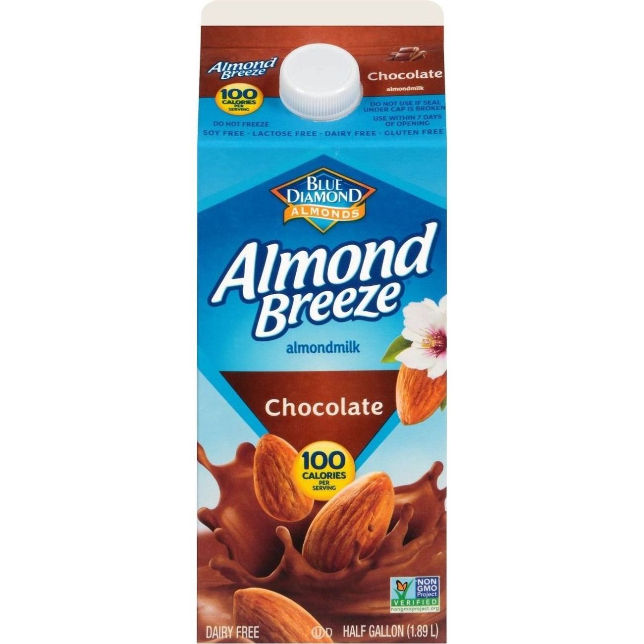 Blue Diamond Almond Breeze Chocolate Almond Milk - Shop Milk at H-E-B 