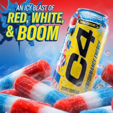 C4 Performance Zero Sugar Energy Drink - Frozen Bombsicle