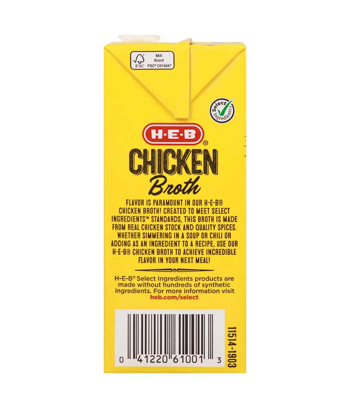 H-E-B Chicken Broth; image 4 of 5