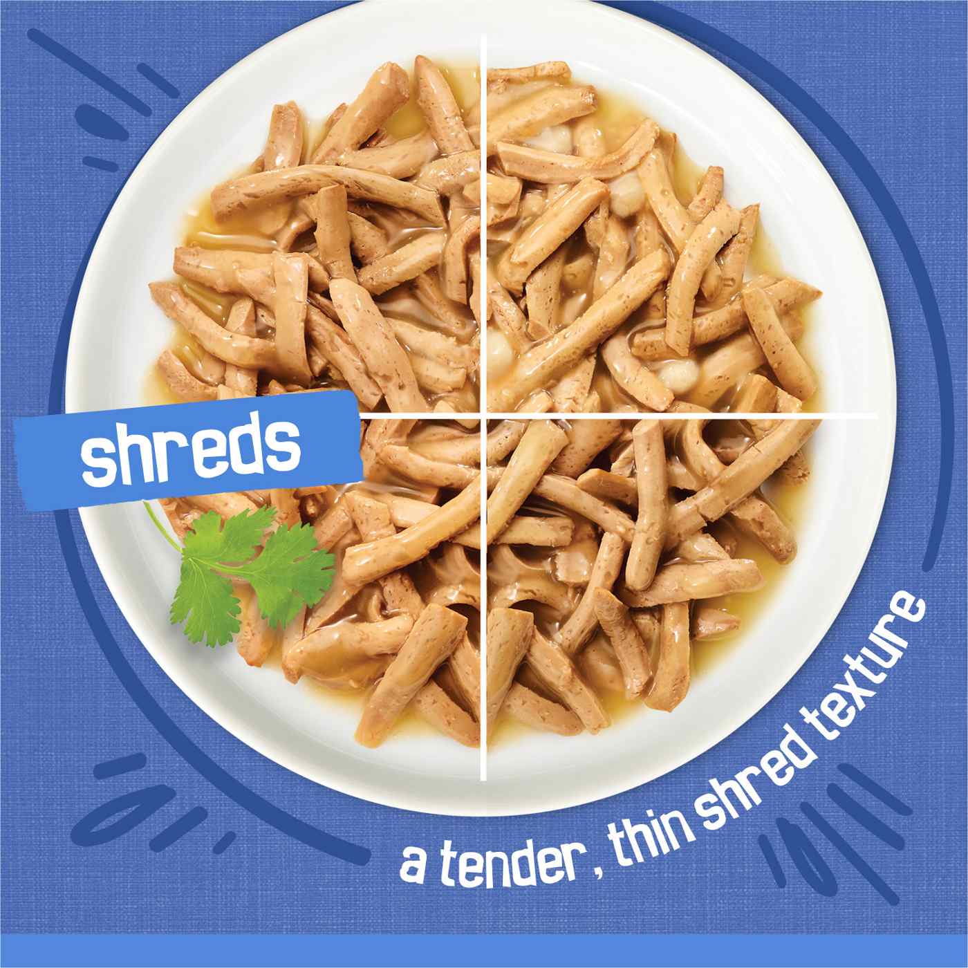 Friskies Purina Wet Cat Food Variety Pack Shreds - Beef, Turkey and Cheese Dinner, Chicken and Salmon Dinner, and Ocean Whitefish and Tuna; image 2 of 11