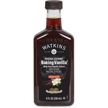Watkins Original Gourmet Baking Vanilla with Pure Vanilla Extract, 8 oz