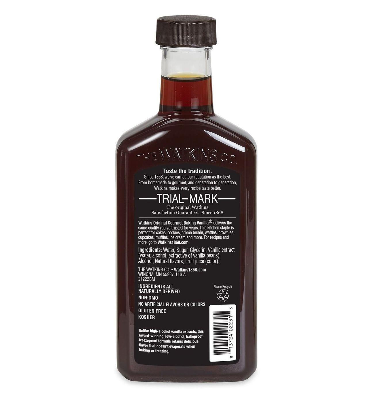 Watkins Original Gourmet Baking Vanilla with Pure Vanilla Extract; image 2 of 2