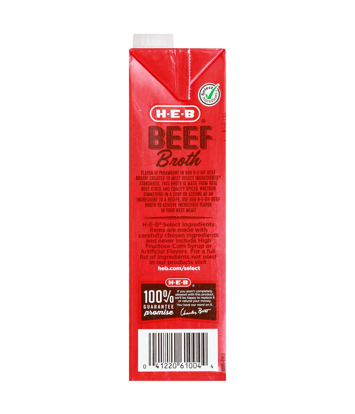H-E-B Beef Broth; image 4 of 6