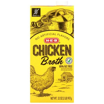 H-E-B Chicken Broth, 32 oz
