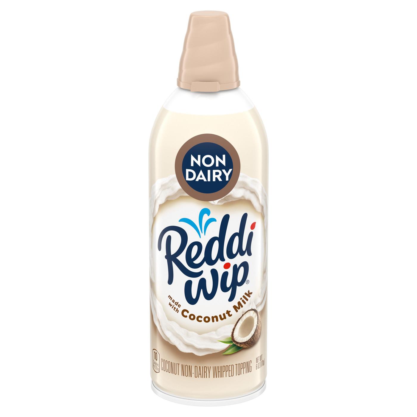 Reddi Wip Non Dairy Vegan Whipped Topping Made with Coconut Milk; image 1 of 7