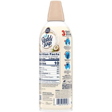 Reddi Wip Non Dairy Vegan Coconut Milk Whipped Topping, 6 oz