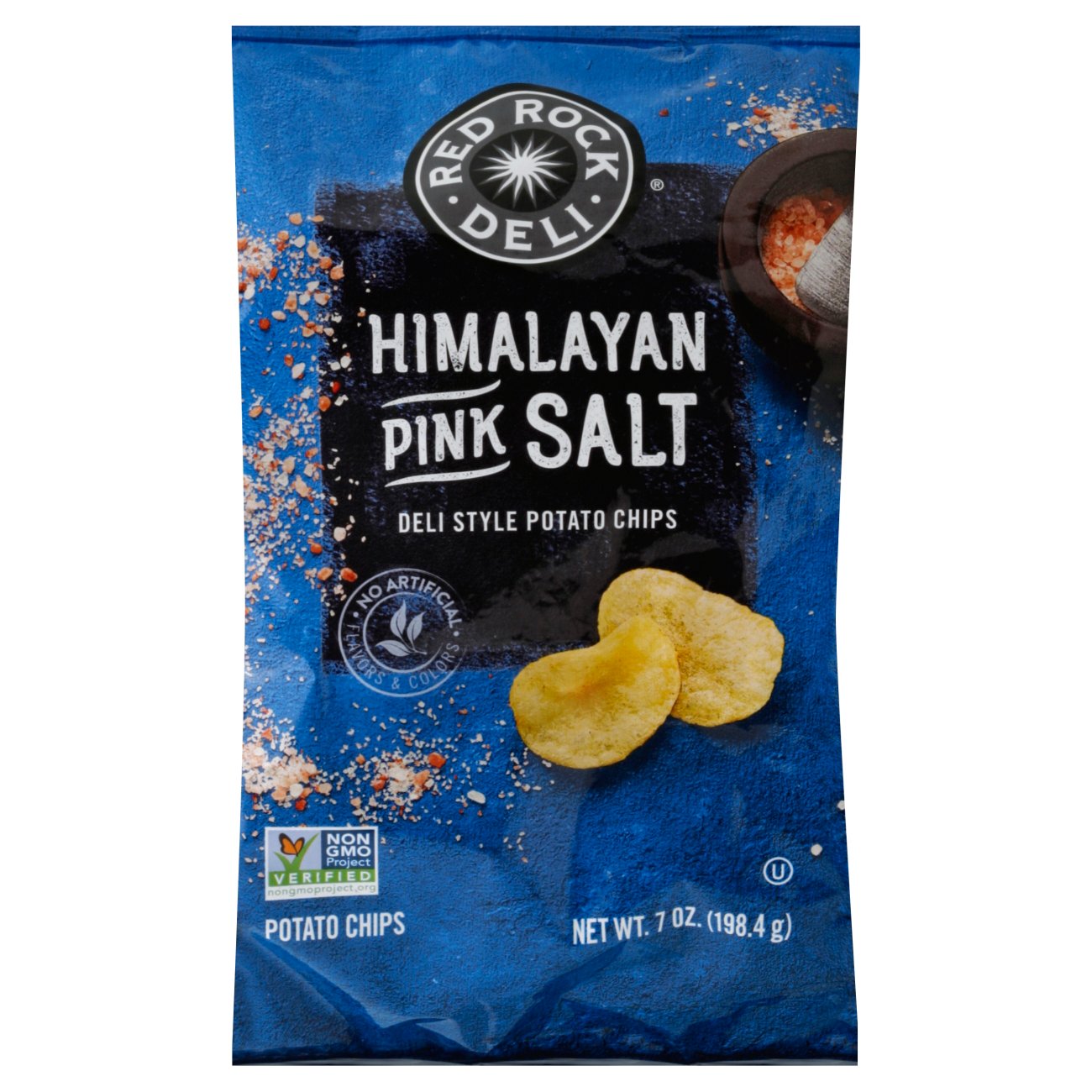 Red Rock Deli Himalayan Pink Salt Deli Style Potato Chips Shop Chips
