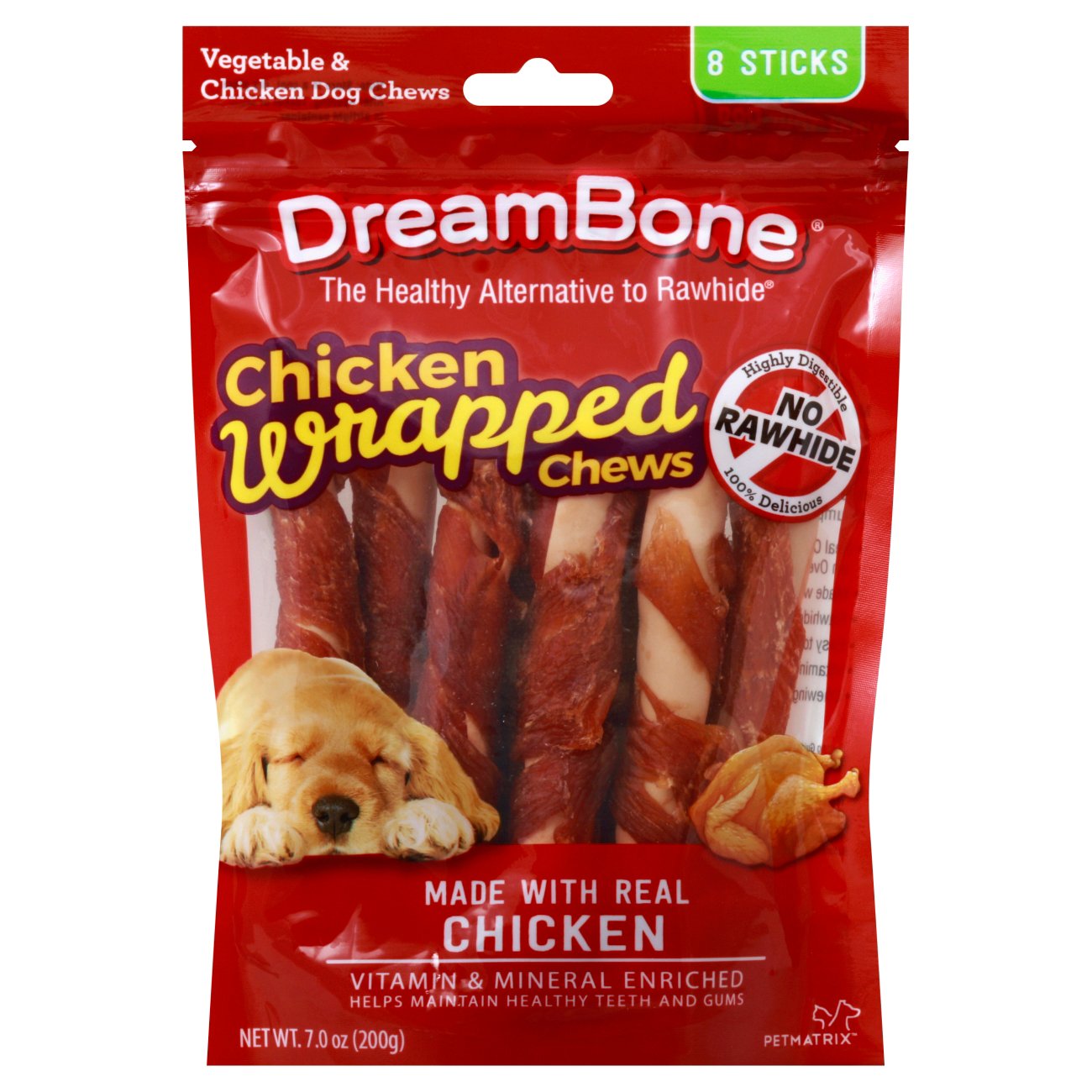DreamBone Chicken Wrapped Chews Shop Bones & rawhides at HEB