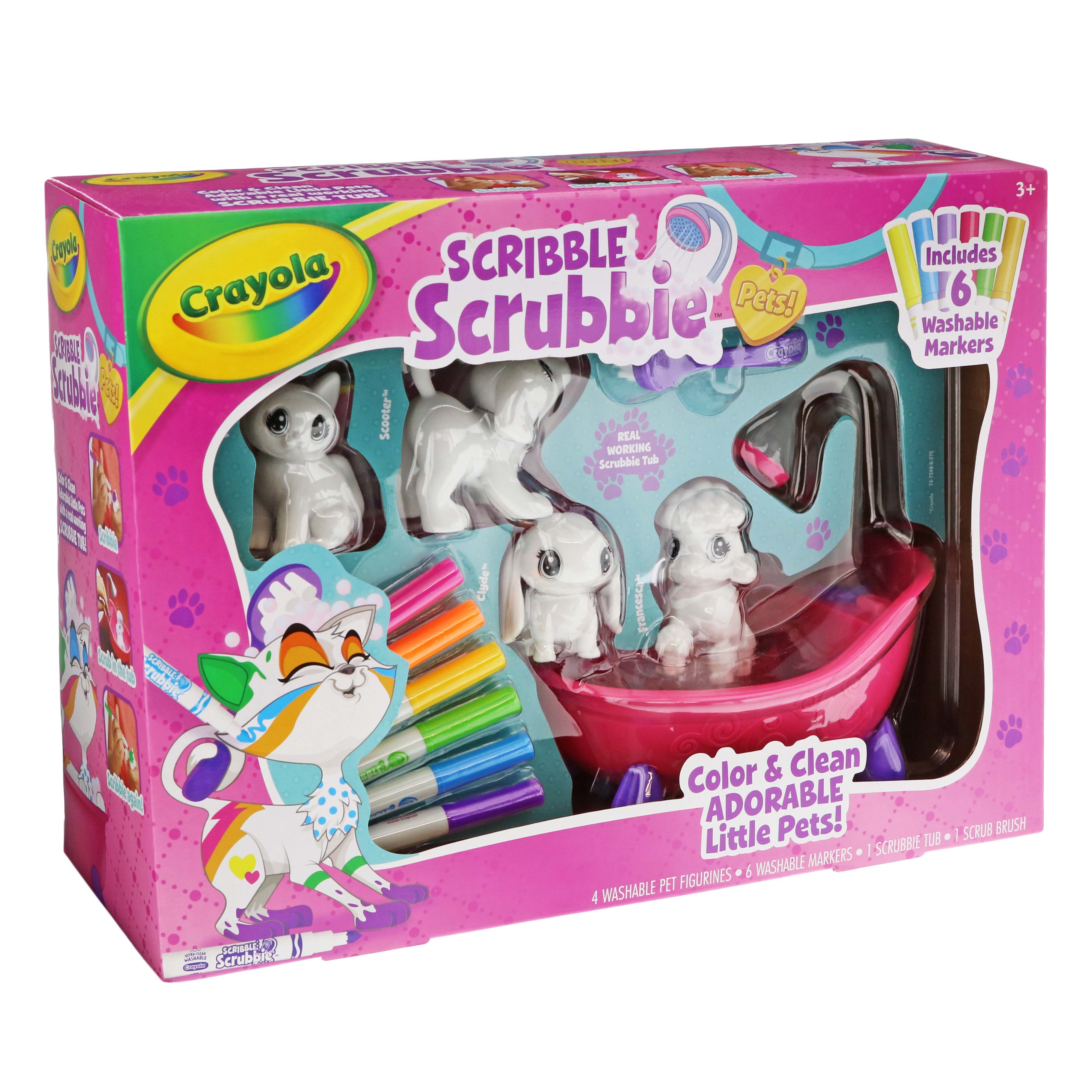 scribble scrubbie tub playset