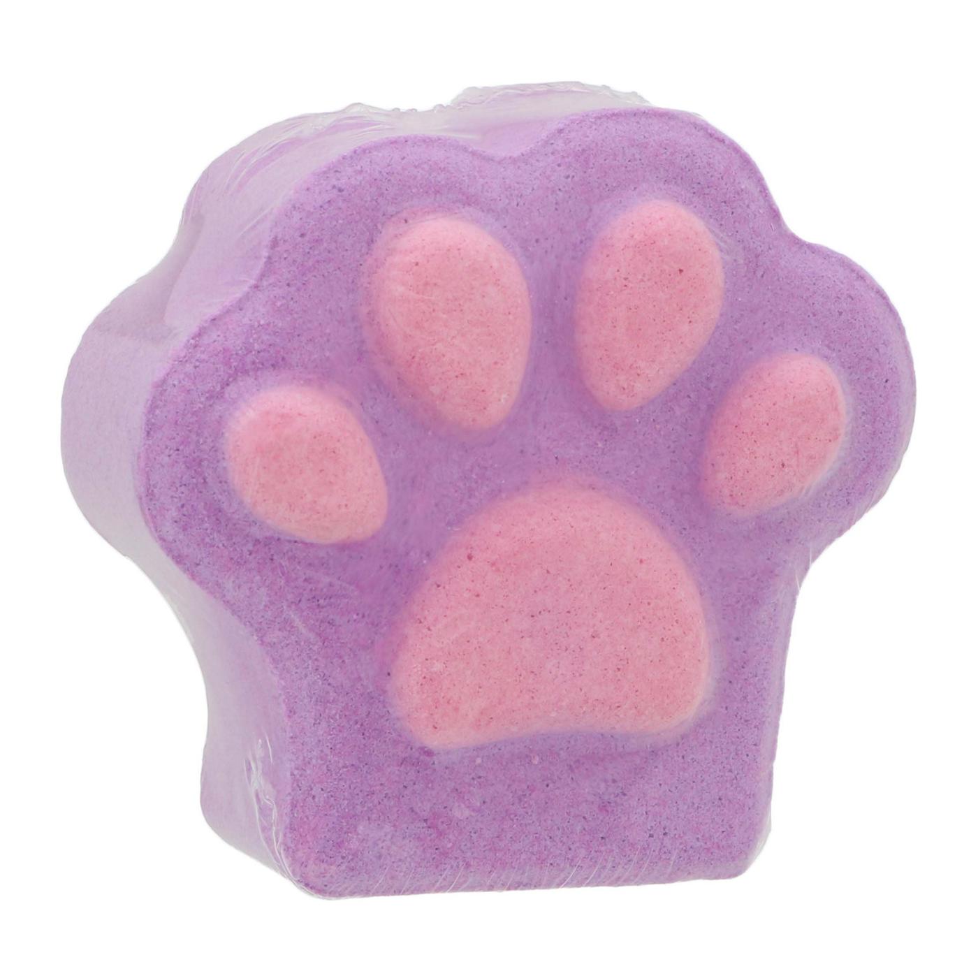 Tri Coastal Design Simple Pleasures Bath Fizzer, Assorted Paw Prints; image 2 of 2