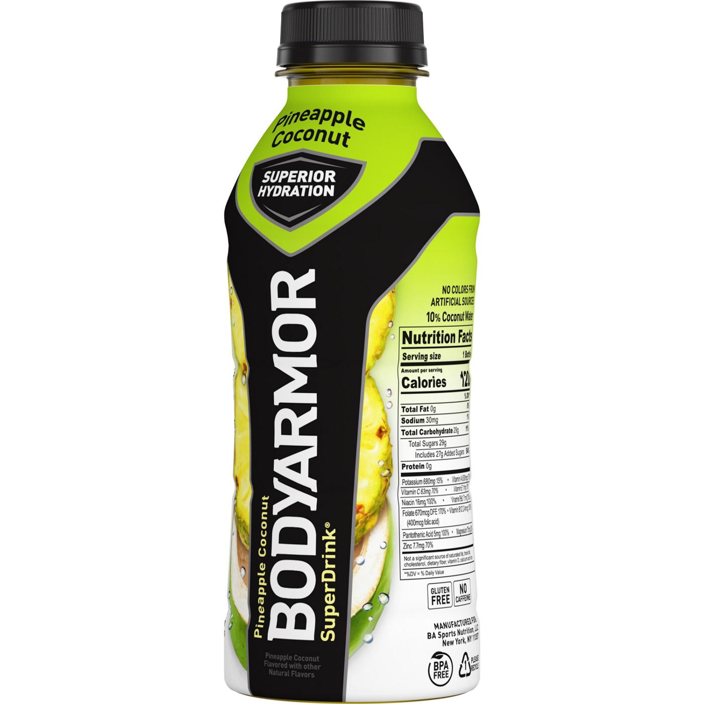 BODYARMOR Sports Drink Pineapple Coconut; image 3 of 7