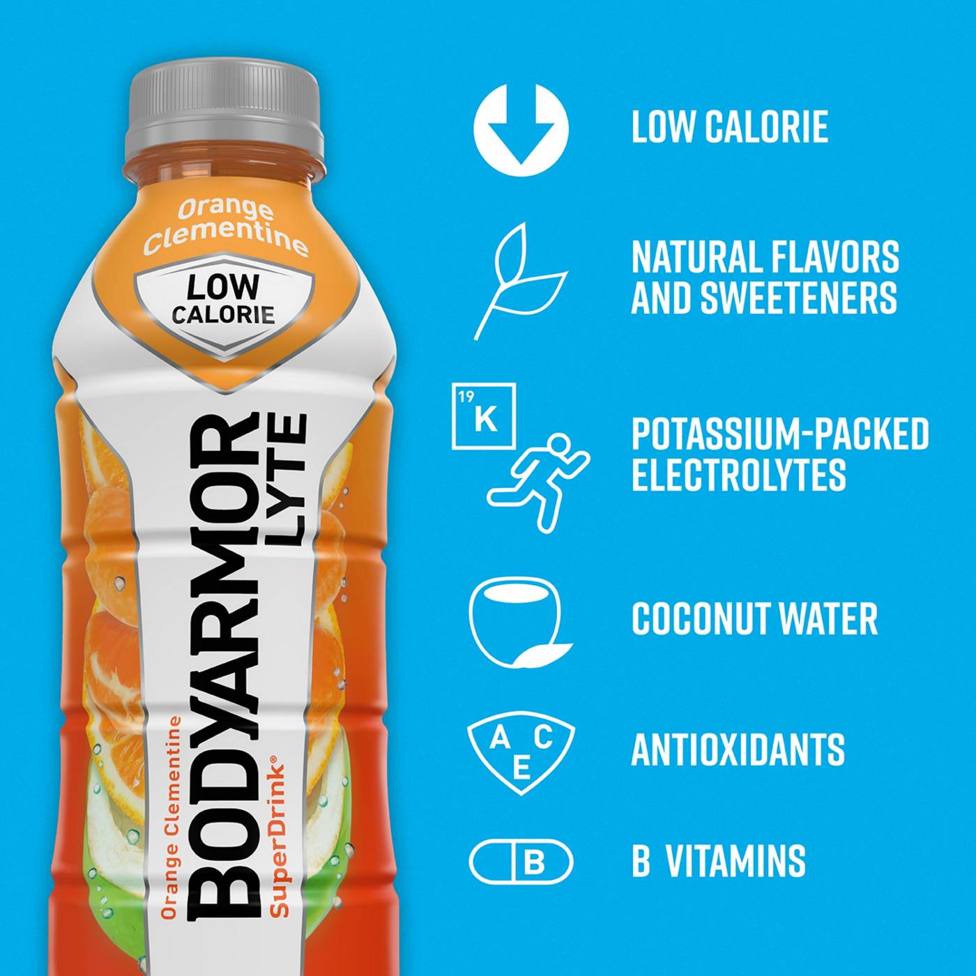 BODYARMOR Lyte Sports Drink Orange Clementine; image 3 of 7