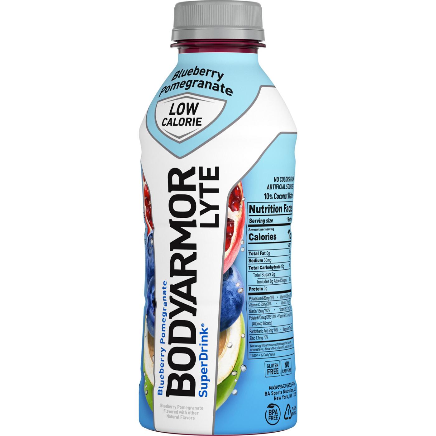 BODYARMOR Lyte Sports Drink Blueberry Pomegranate; image 2 of 7