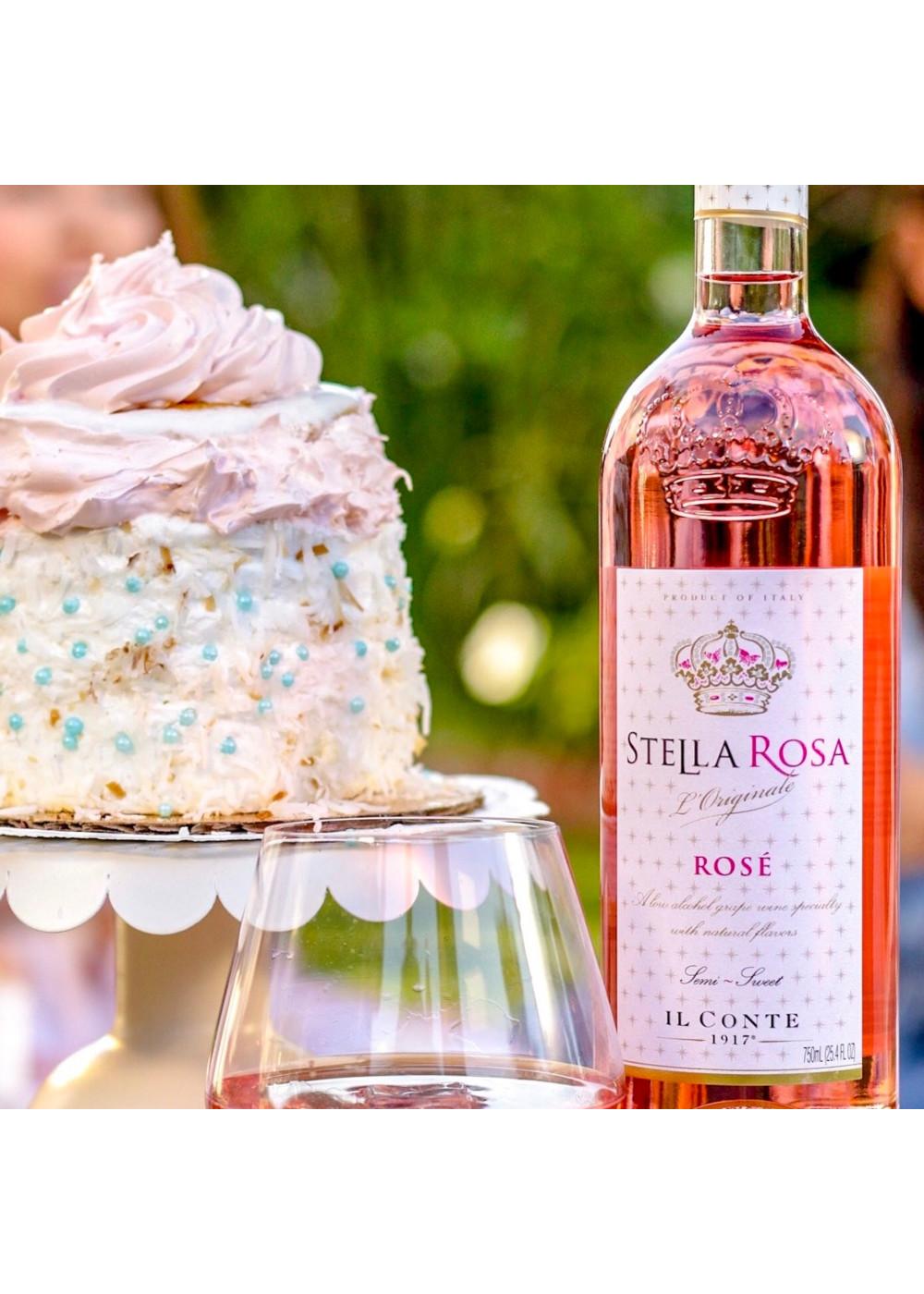 Stella Rosa Rose Semi-Sweet Rosé Wine; image 6 of 8