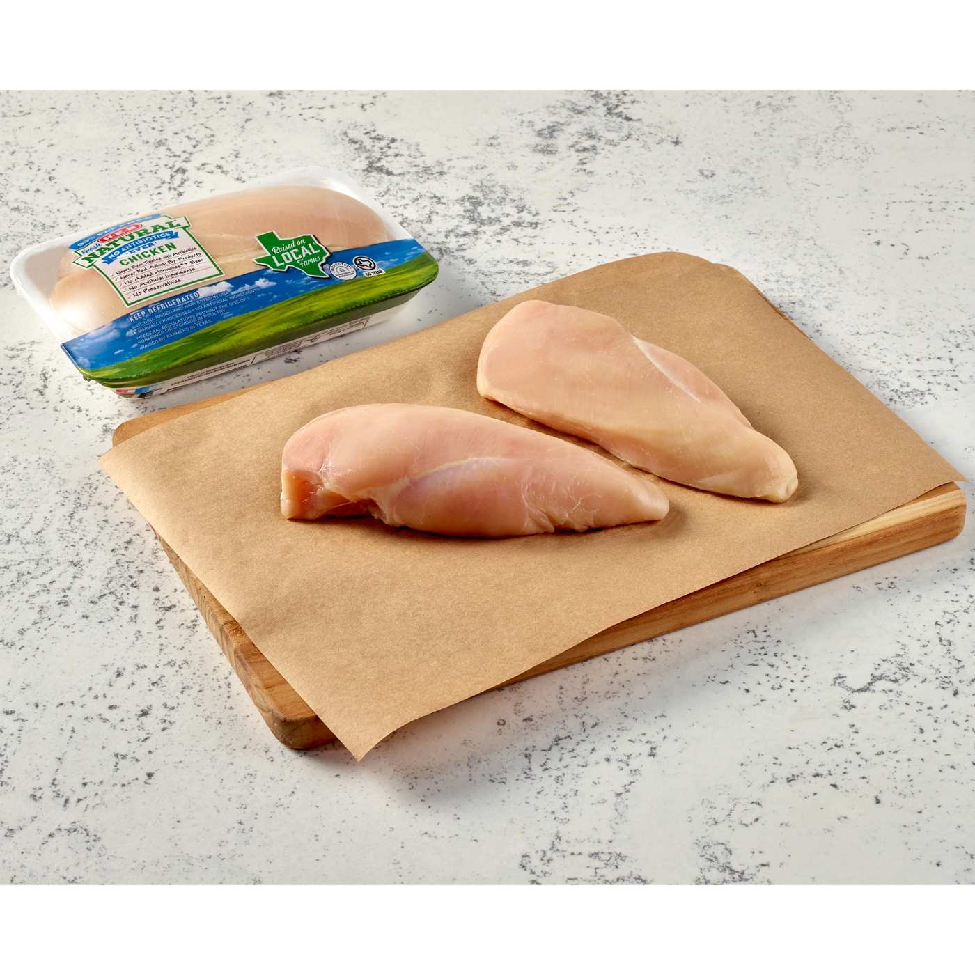 H-E-B Natural Boneless Chicken Breasts; image 2 of 4