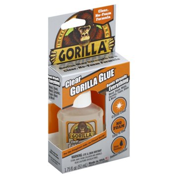 Gorilla Clear Gorilla Glue, 1.75 oz