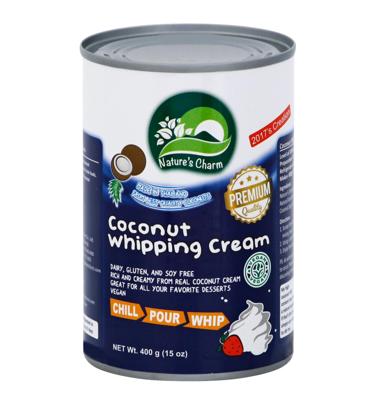 Nature's Charm Coconut Whipping Cream; image 2 of 2