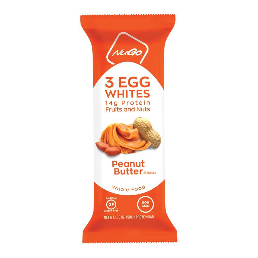 NuGo 3 Egg Whites Peanut Butter Protein Bar Shop Granola & snack bars