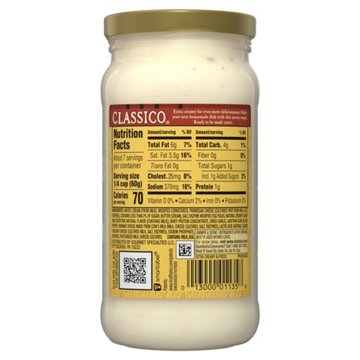 Classico Extra Creamy Alfredo Pasta Sauce