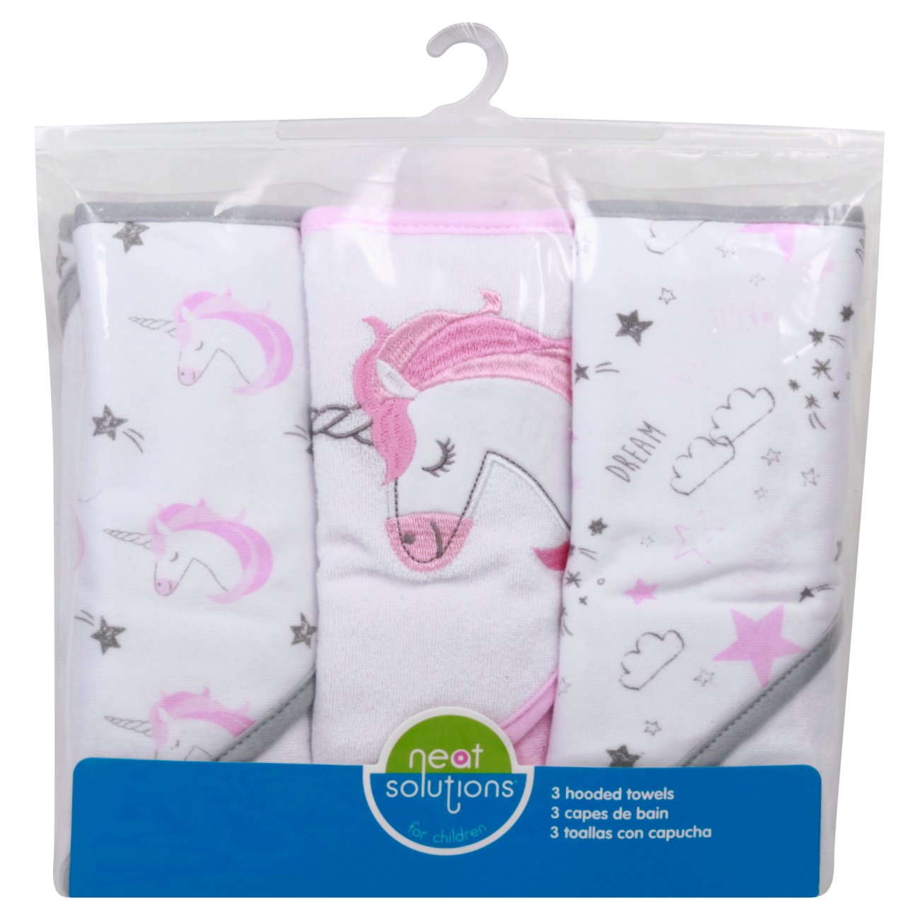 unicorn hooded towel