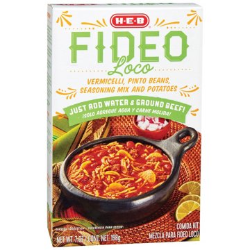 H-E-B Fideo Loco Comida Kit, 7 oz