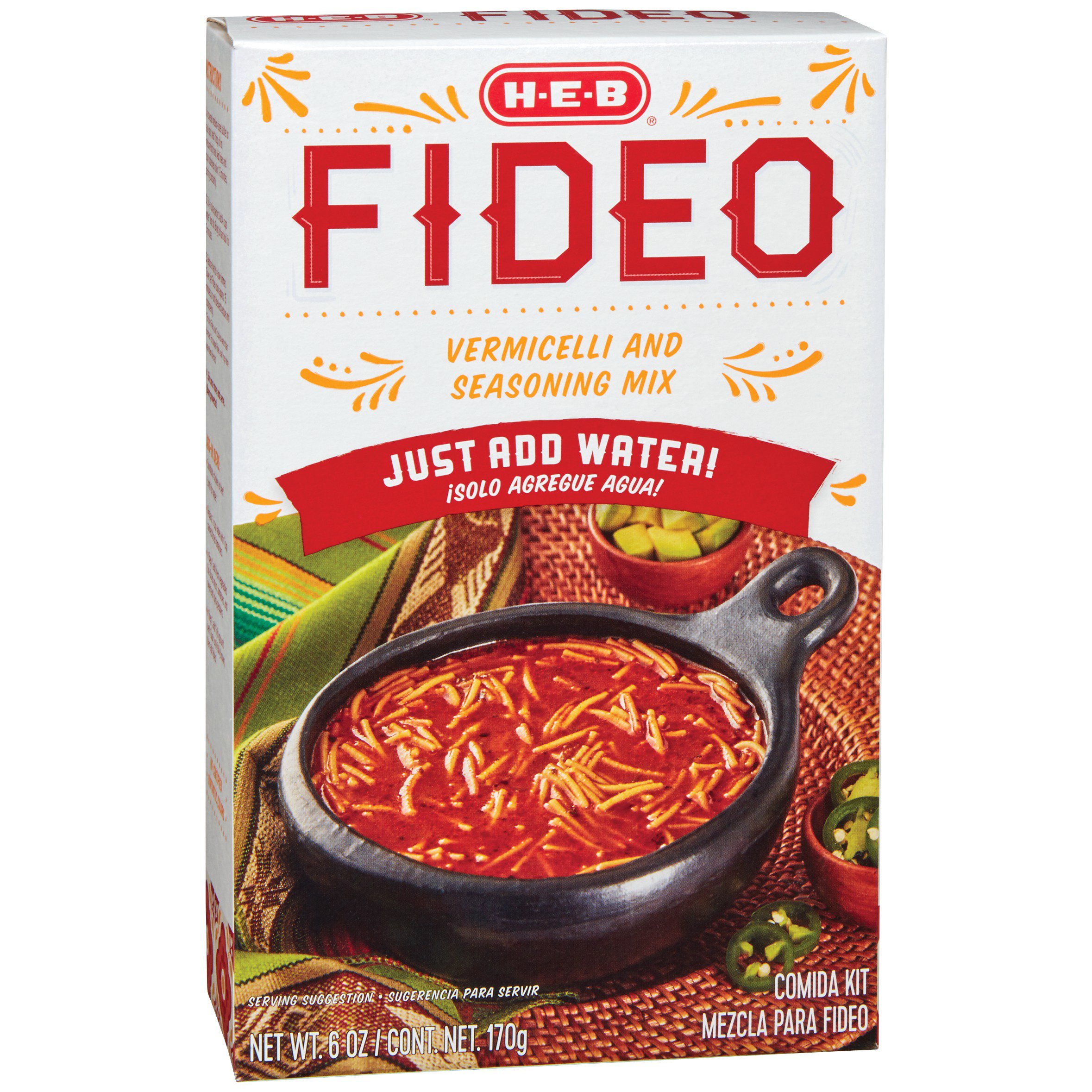 HEB Fideo Comida Kit Shop Pantry Meals at HEB