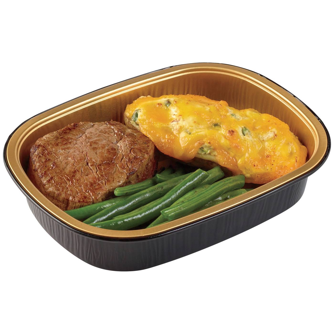 Meal Simple by H-E-B Beef Fillet with Green Beans & Jalapeno Popper Potato; image 4 of 4