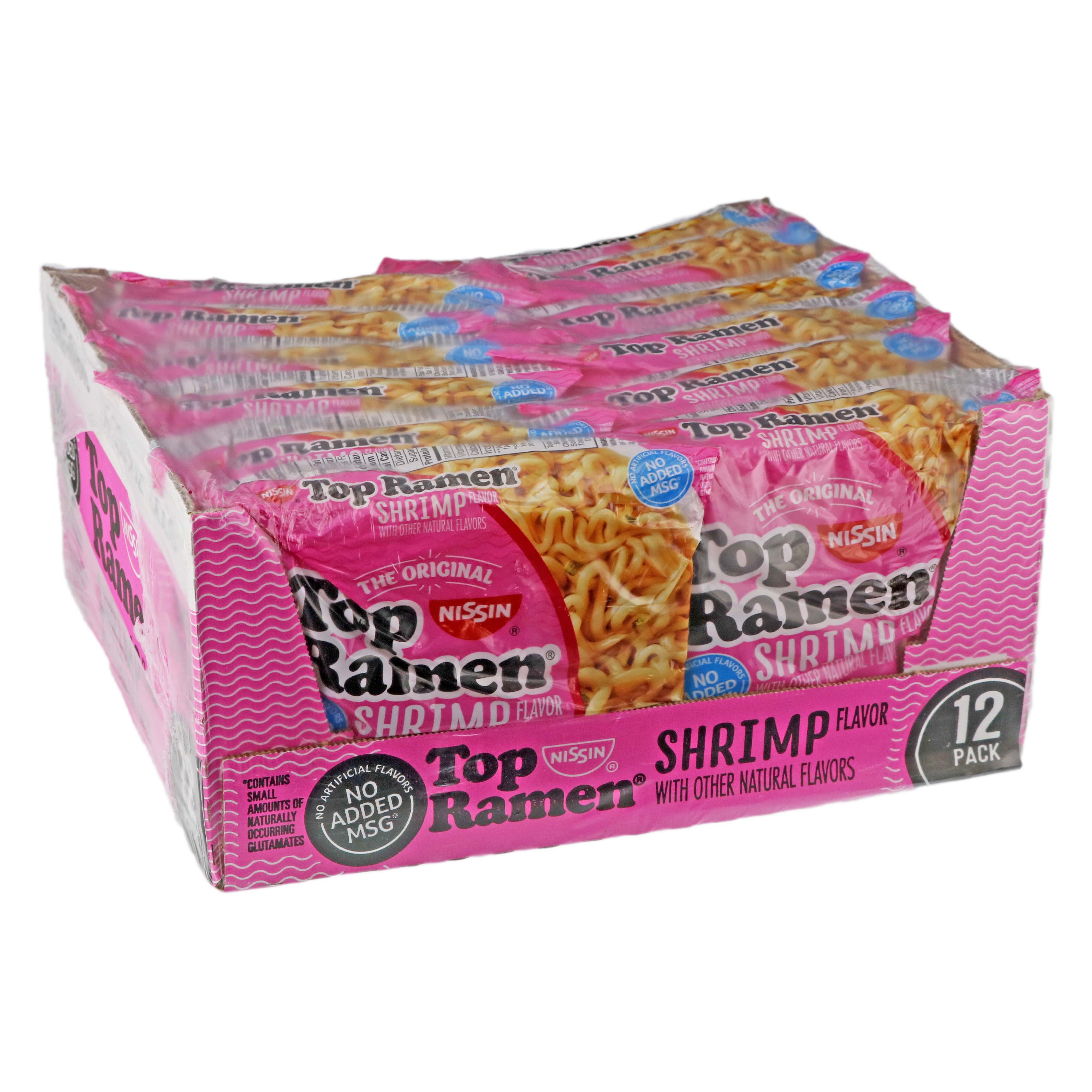 Nissin Top Ramen Shrimp Flavor Noodle Soup Shop Soups Chili At H E B