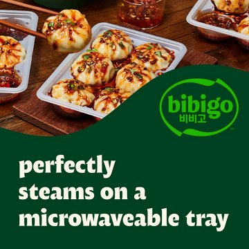 bibigo Frozen Pork & Vegetable Steamed Dumplings, 6.6 oz