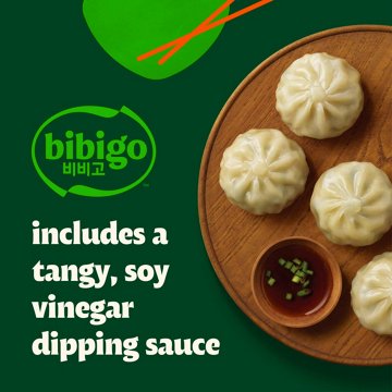 bibigo Frozen Chicken & Vegetable Steamed Dumplings, 6.6 oz