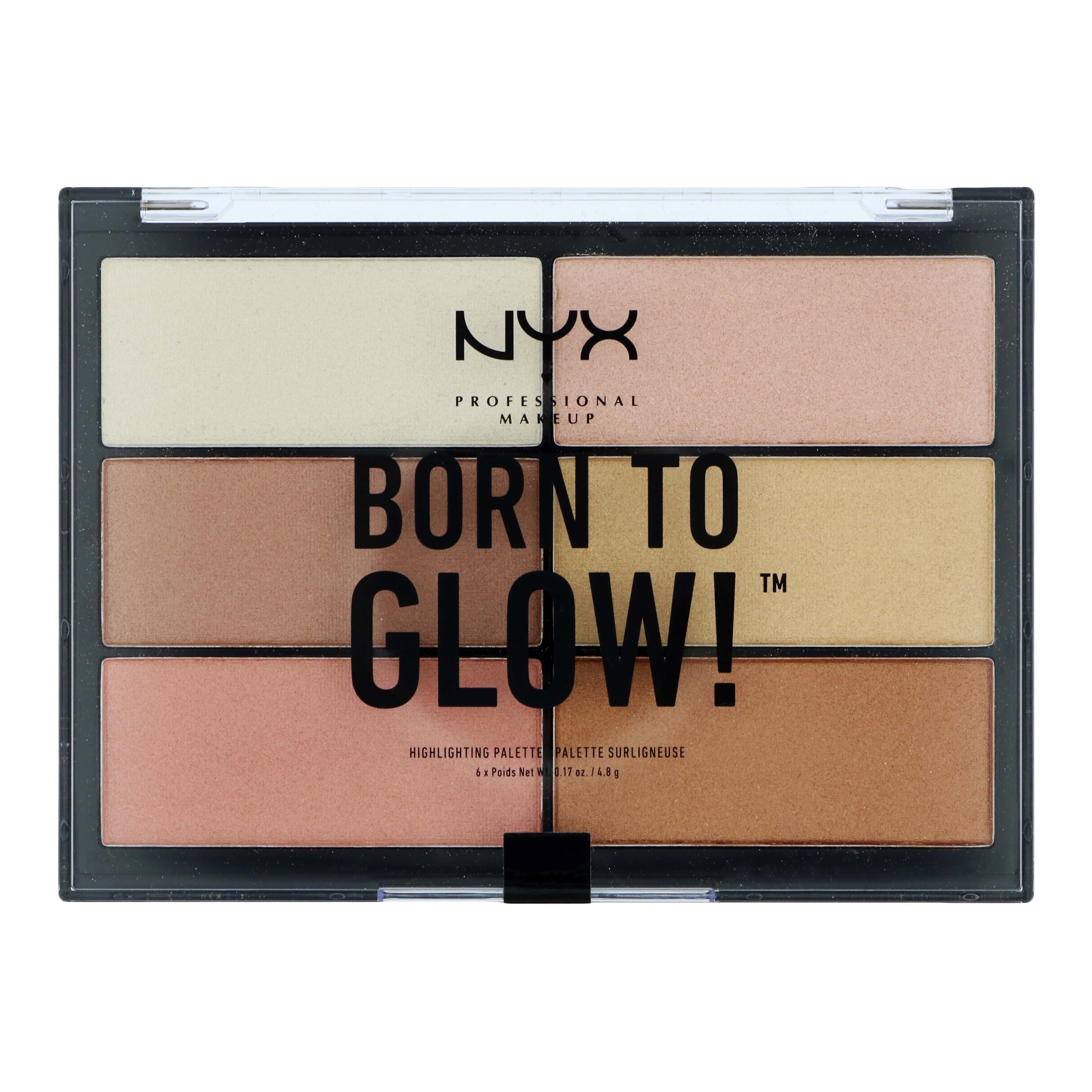 NYX Born To Glow Highlighting Palette Shop Bronzers & Highlighters at HEB
