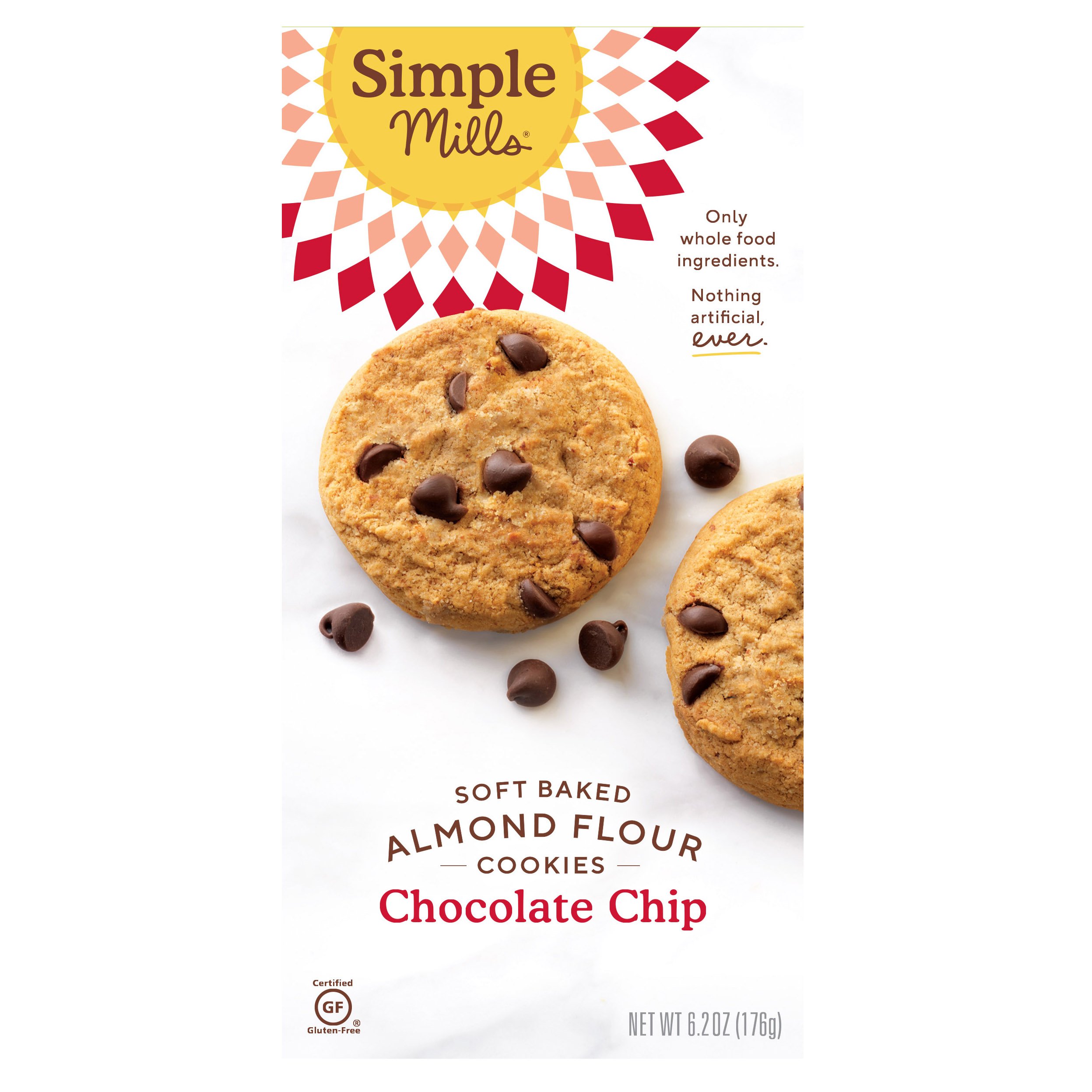 Simple Mills Soft Baked Almond Flour Chocolate Chip ...