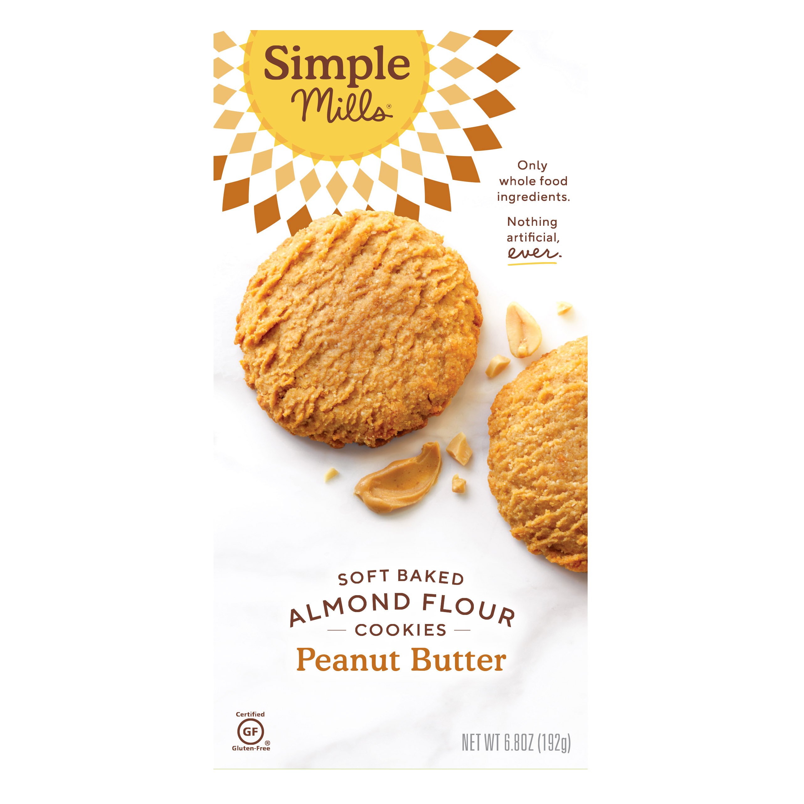 Simple Mills Soft Baked Peanut Butter Cookies - Shop Cookies at H-E-B