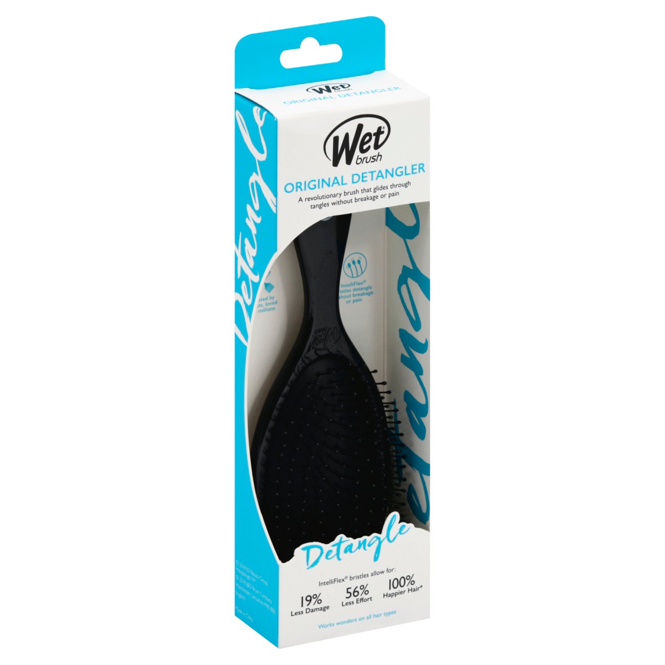 Wet Brush Original Detangler Brush, Black - Shop Hair Care at H-E-B