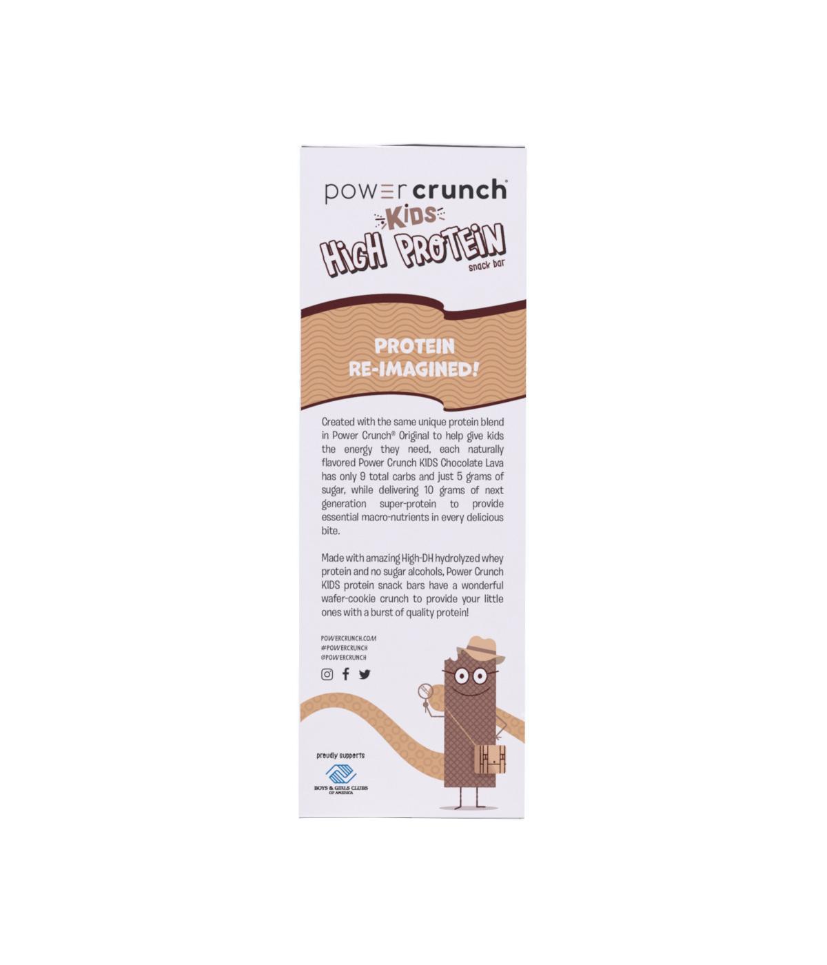 Power Crunch 10g Protein Bar - Kids Chocolate Lava; image 3 of 3