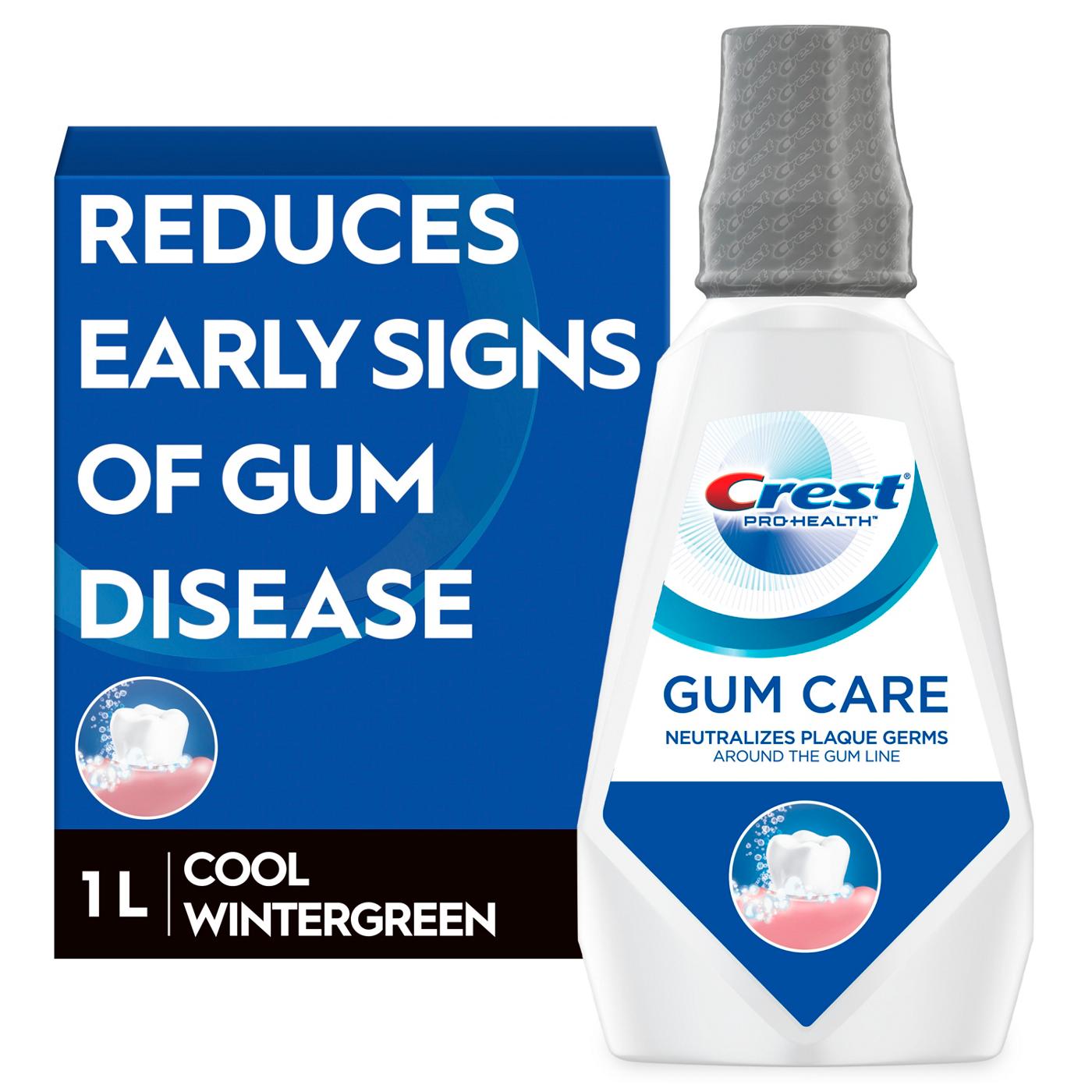 Crest Gum Care Mouthwash - Cool Wintergreen; image 2 of 9