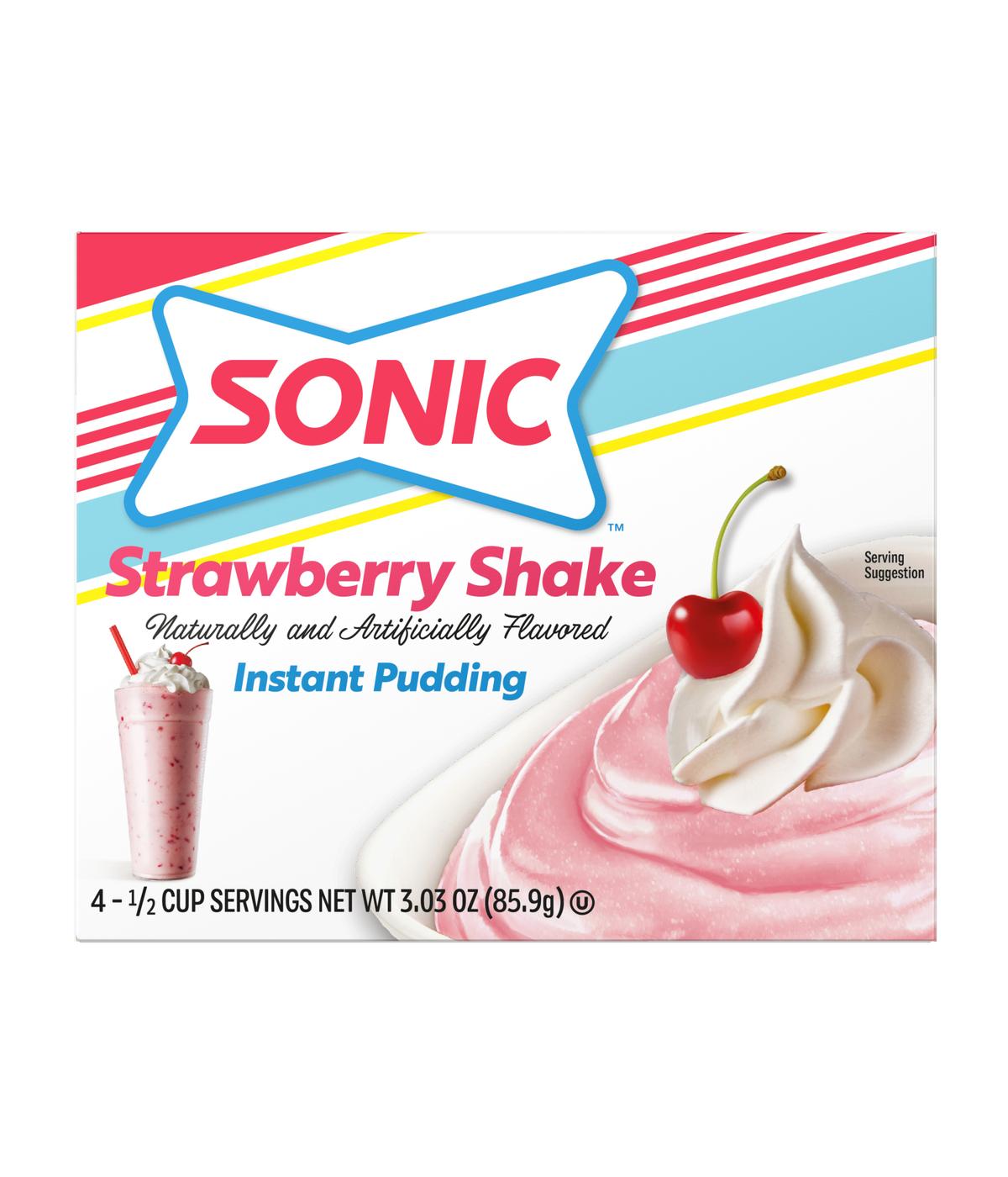 Sonic Pudding - Strawberry Shake; image 1 of 4