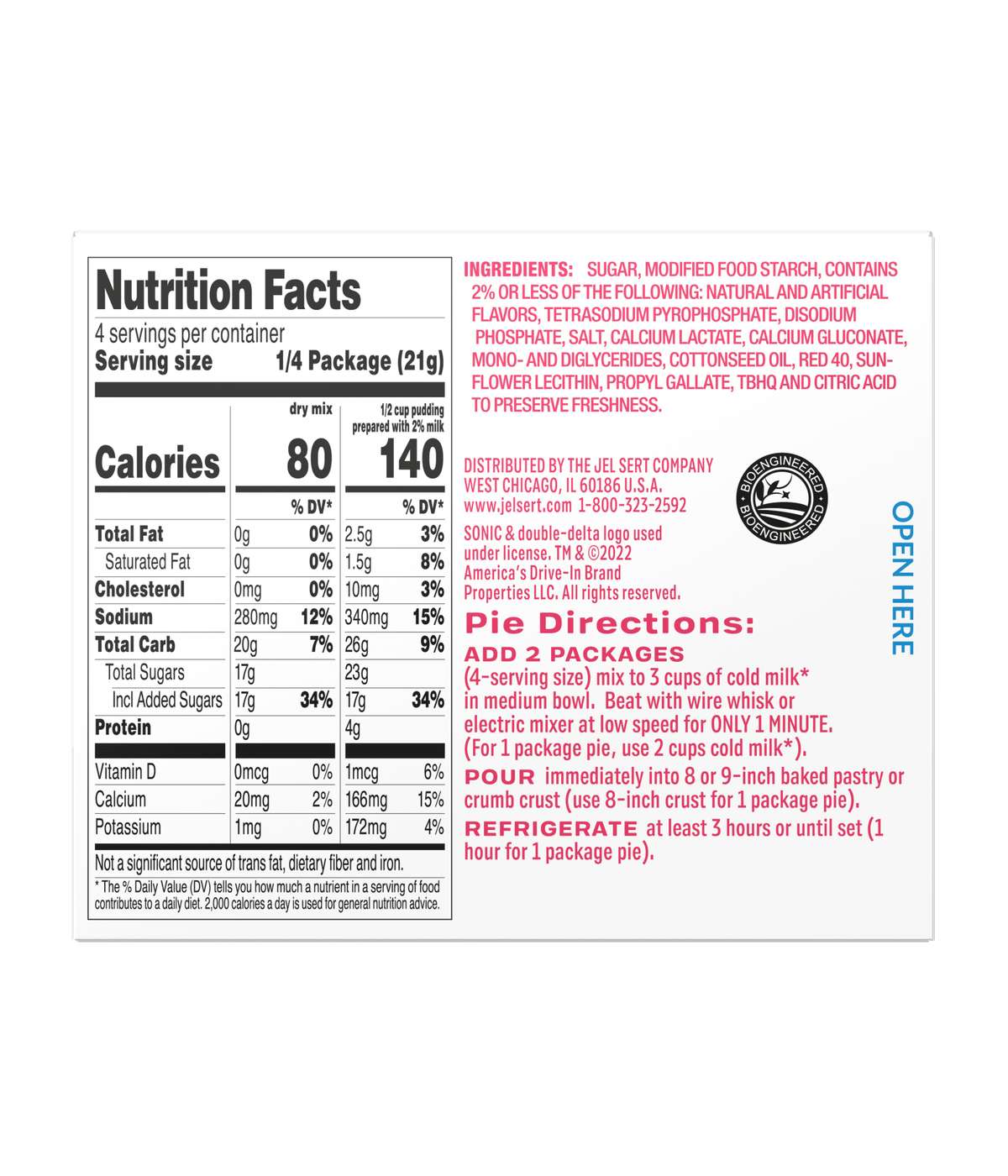 Sonic Pudding - Strawberry Shake; image 4 of 4