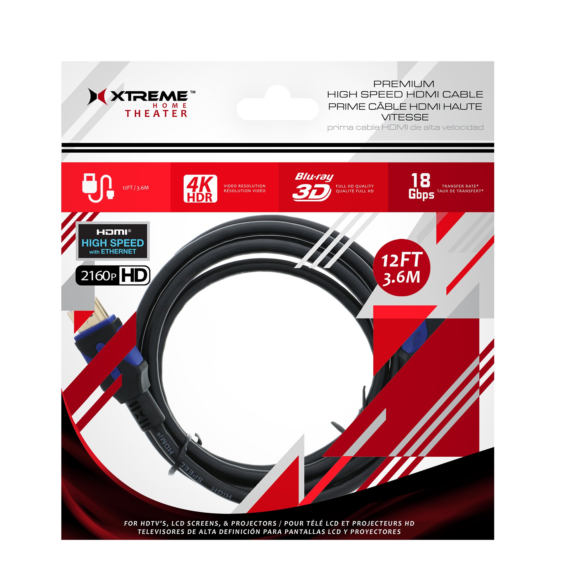 Xtreme Premium High Speed HDMI Cable Shop Connection cables at HEB