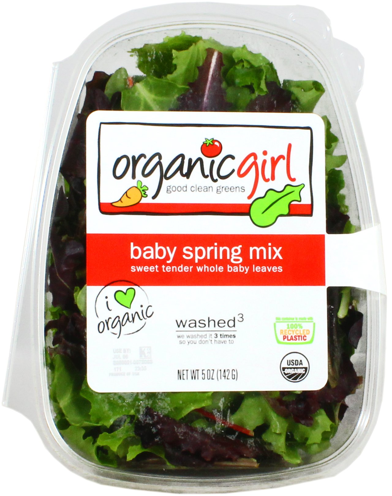 OrganicGirl Baby Spring Mix, 5 oz | Central Market - Really Into Food