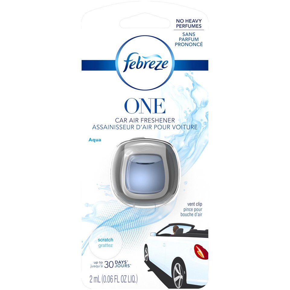 Febreze One Car Aqua Air Freshener Vent Clip - Shop Car