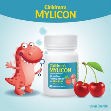 Mylicon Children's Tummy Relief for Kids, Cherry Flavor