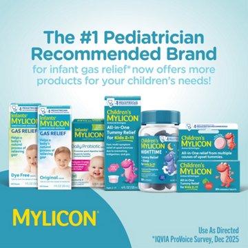 Mylicon Children's Tummy Relief for Kids, Cherry Flavor