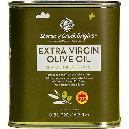 Iliada PDO Organic Kalamata Greek Extra Virgin Olive Oil, 16.9 oz