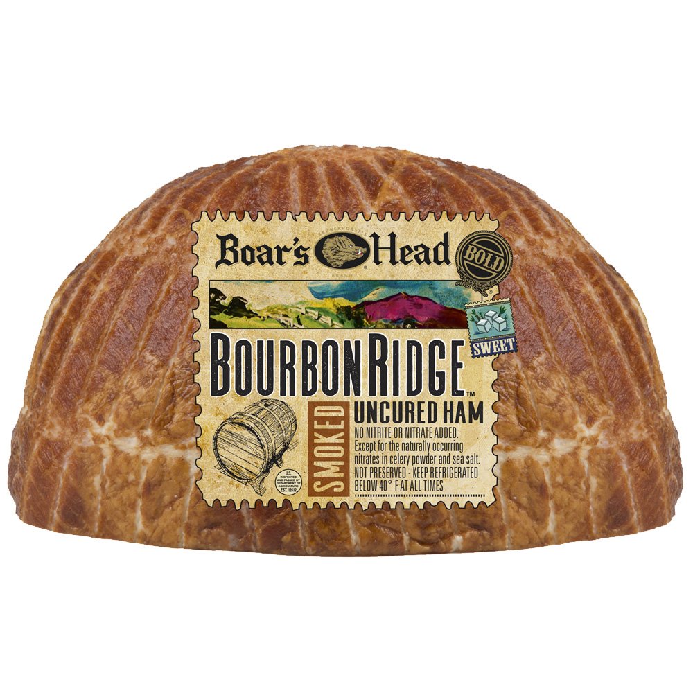 Boar's Head Bourbon Ridge Smoked Uncured Ham, Custom Sliced Shop Meat